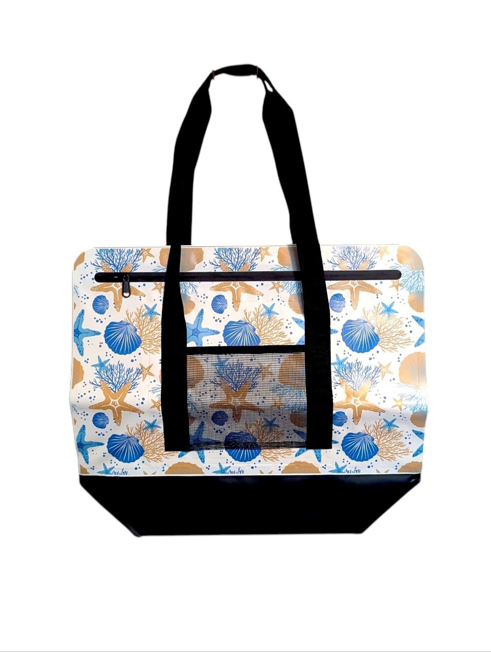 Sea Life Vinyl Tote/Beach Bag